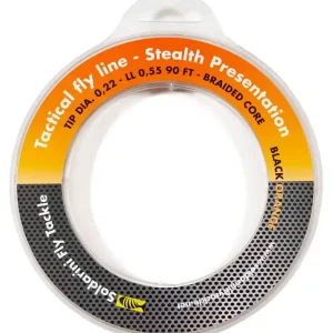 Soldarini Tactical Euro Nymph Fly Line Stealth Presentation Fliegenschnur black/orange-