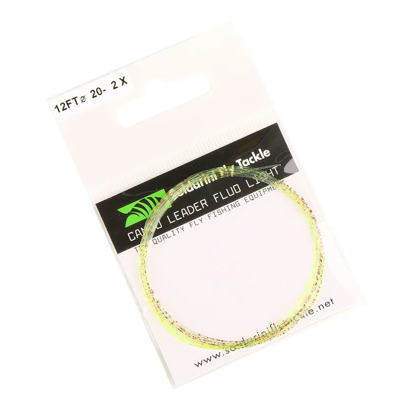 Soldarini Fly Tackle Fluo Light Camou Leader Vorfach 12 ft-