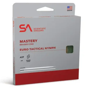Scientific Anglers Mastery Euro Tactical Nymph Braid Level Fliegenschnur Floating-