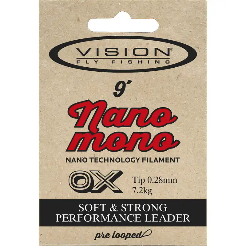 Vision Tapered Leader Nano Mono 9 ft-                                                                                                                                                                                                                        0 X