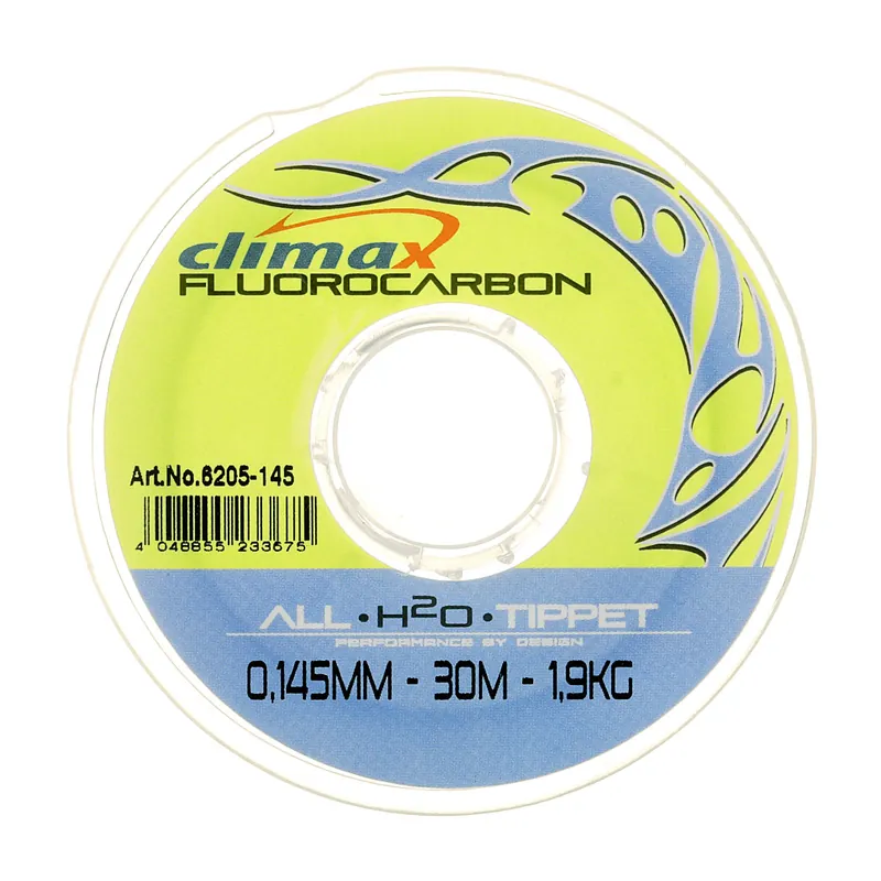 Climax Fluorocarbon Tippet Vorfachmaterial 30 m- 0,165 mm