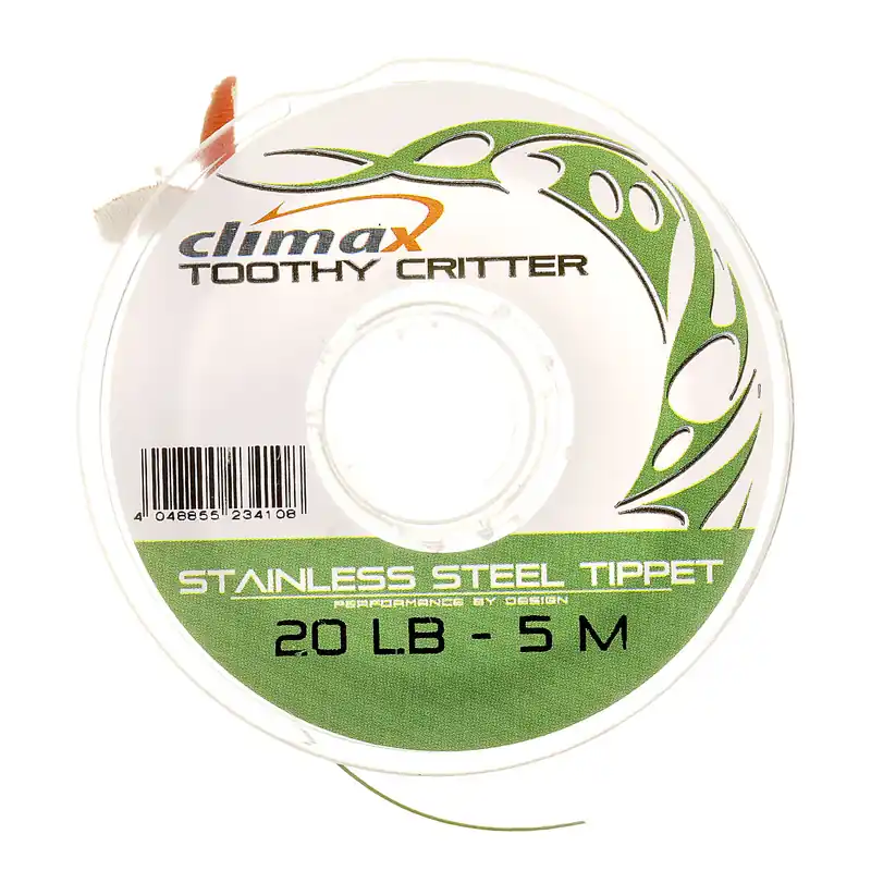Climax Toothy Critter Stahlvorfach schweißbar-                                                                                                                                                                                                                        10 lbs