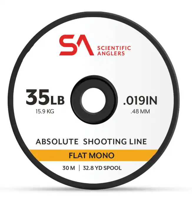 Scientific Anglers Absolute Shooting Line Flat Mono-