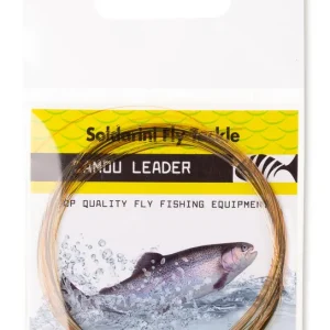 Soldarini Fly Tackle Camou Leader Vorfach 9 ft-