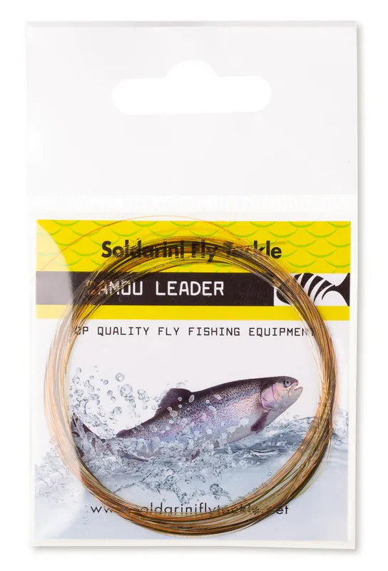Soldarini Fly Tackle Camou Leader Vorfach 9 ft-