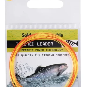 Soldarini Fly Tackle Euro Nymph Competition Bicolour Tapered Nymphen-Vorfach 12 ft-