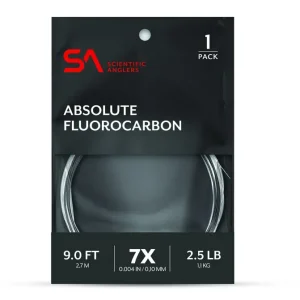Scientific Anglers Absolute Fluorocarbon Leader Vorfach 9ft.-
