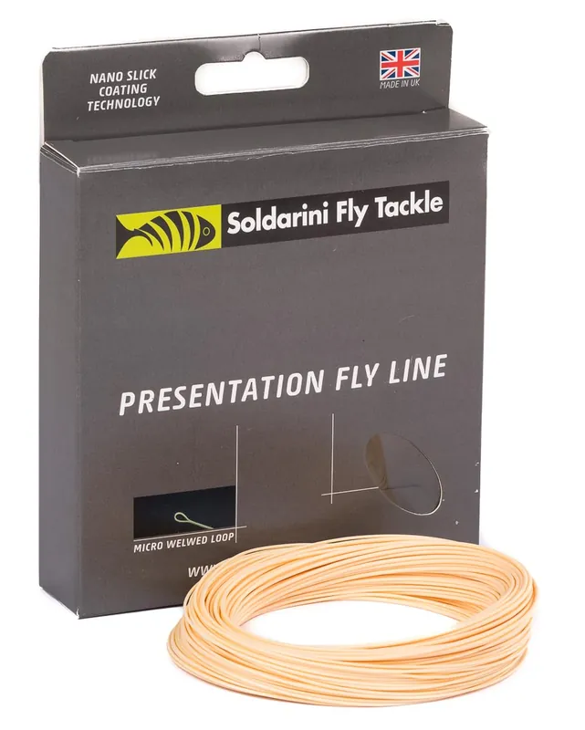 Soldarini Fly Tackle Presentation WF Fliegenschnur buckskin-