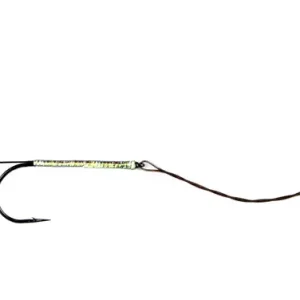 Fulling Mill Tube Fly Wiggle Tail Trace Rig Stahlvorfach-