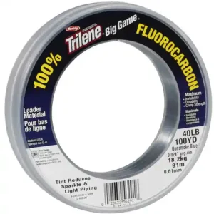 Berkley Trilene Big Game Fluorocarbon Leader Vorfachmaterial Großspule-