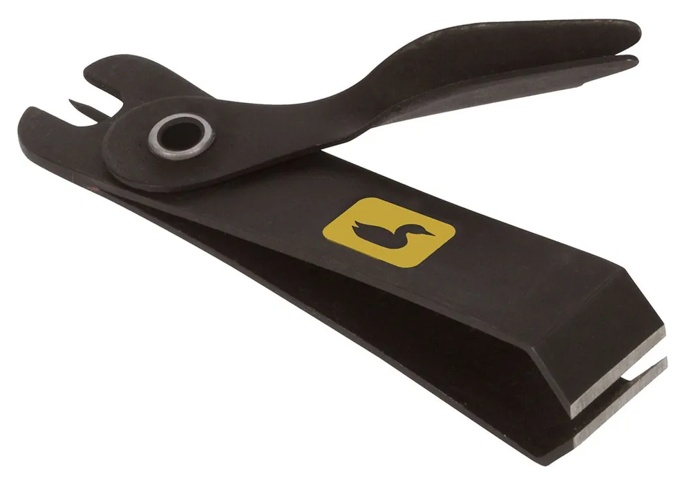 Loon Rogue Nipper Schnurknipser mit Knotenwerkzeug schwarz-