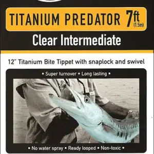 Airflo Titanium Predator Polyleader Clear Intermediate Hechtvorfach-