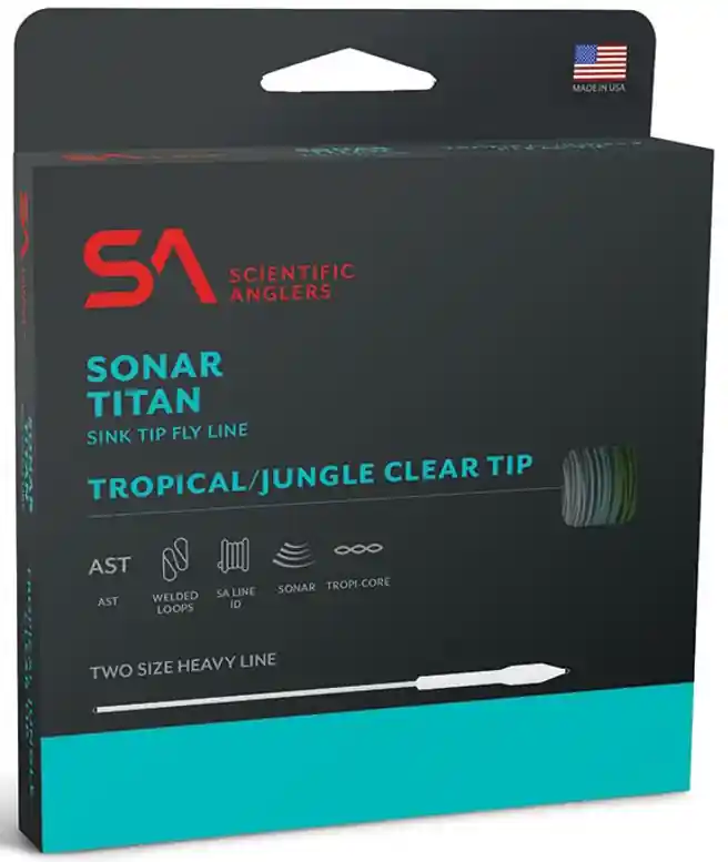 Scientific Anglers Sonar Titan Tropical Clear Tip Fliegenschnur-