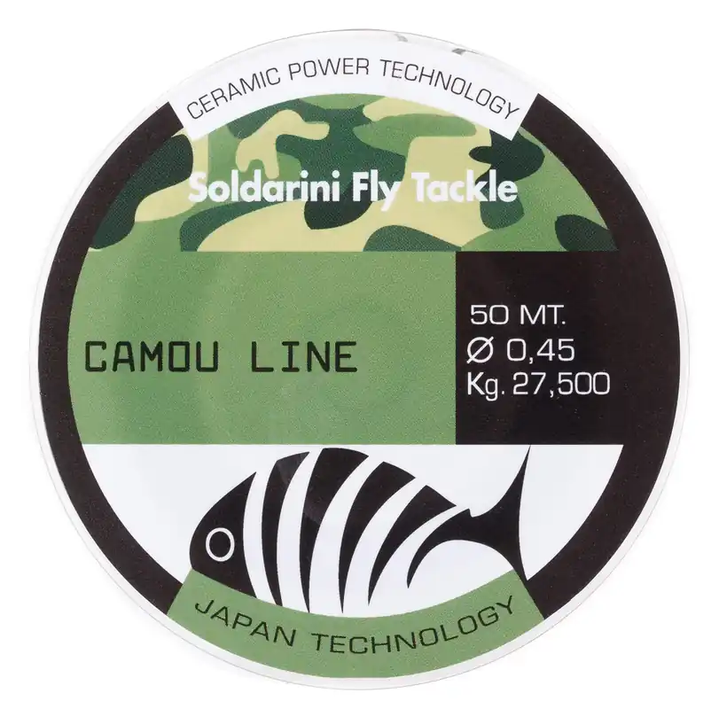 Soldarini Fly Tackle Camou Line Vorfachmaterial-