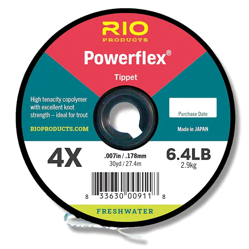 Rio Powerflex Vorfachmaterial auf Spule-