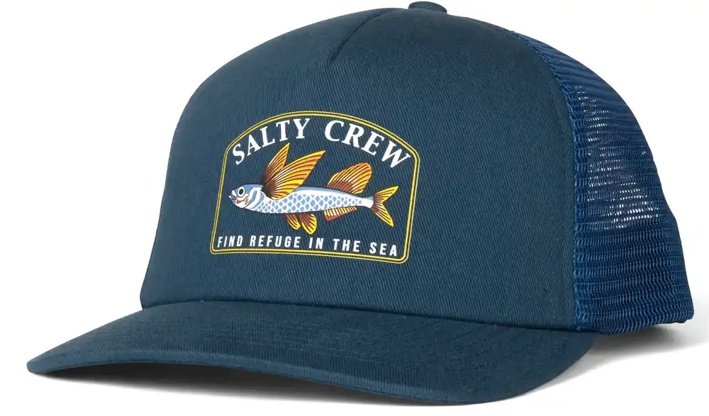 Salty Crew Good Times Boys Trucker Cap Deep ocean-