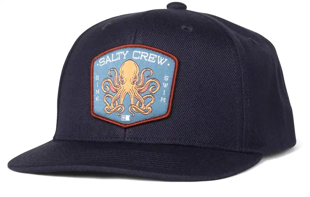Salty Crew Tako Club Snapback Cap navy-