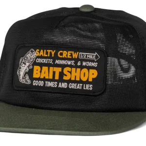 Salty Crew Bait Shop Trucker Cap green black-