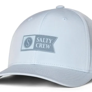 Salty Crew Apex Flexfit 6 Panel Capmineral blue- S/M
