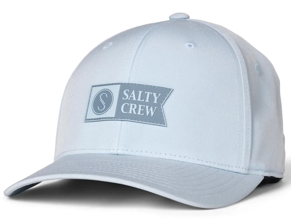 Salty Crew Apex Flexfit 6 Panel Capmineral blue- S/M