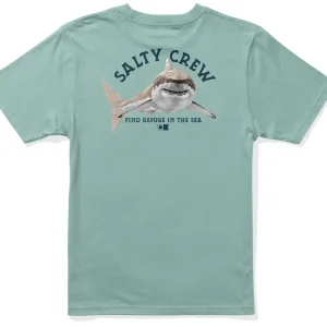 Salty Crew Lurking Boys SS T-Shirt mackerel- S