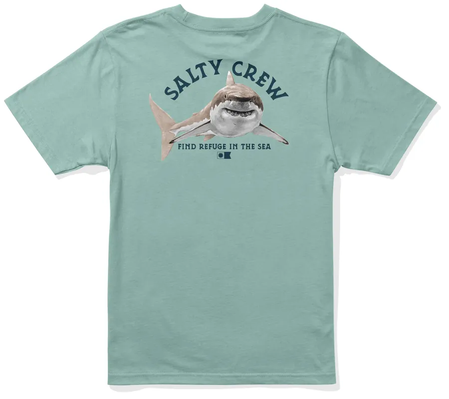 Salty Crew Lurking Boys SS T-Shirt mackerel- S
