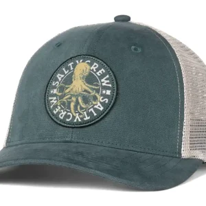 Salty Crew Tentacles Retro Trucker Cap black-
