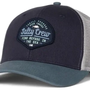 Salty Crew Border Trucker Cap navy slate-