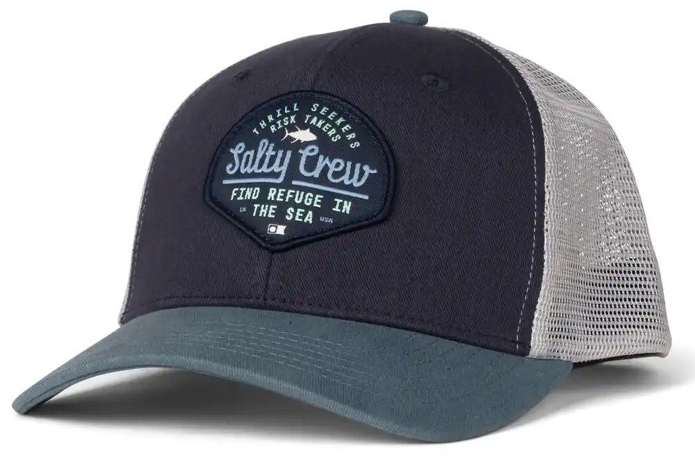 Salty Crew Border Trucker Cap navy slate-
