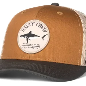 Salty Crew Bruce Trucker Cap brown iron-