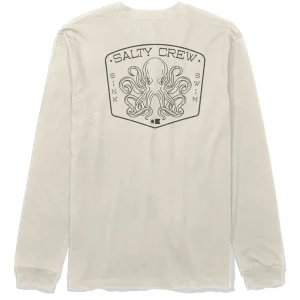 Salty Crew Tako Club LS T-Shirt moonbeam-                                                                                                                                                                                                                        S