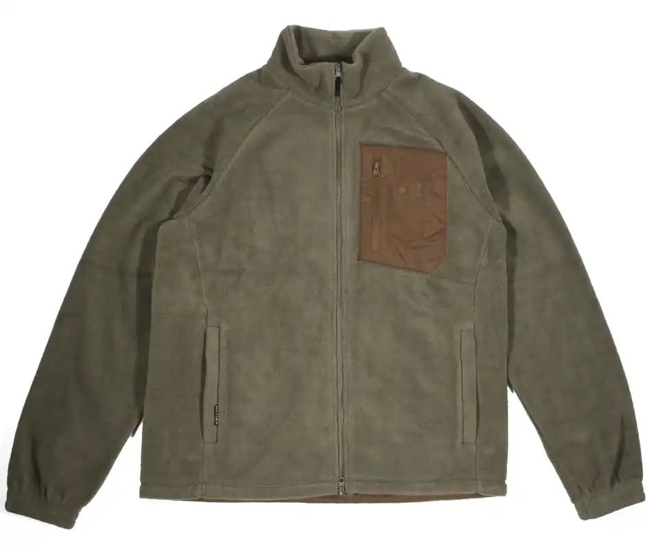 Salty Crew Drag Polar Zip SC Custom Fleece dusty olive- S