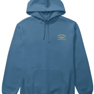 Salty Crew Crafted Pigment Fleece cast blue- S