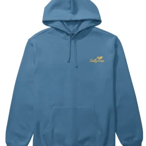 Salty Crew Original Fleece cast blue- S