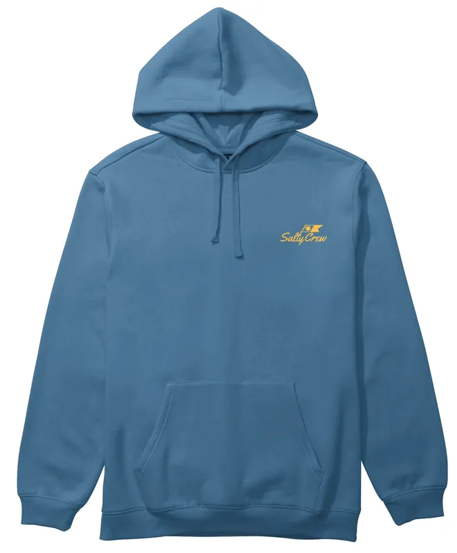 Salty Crew Original Fleece cast blue- S