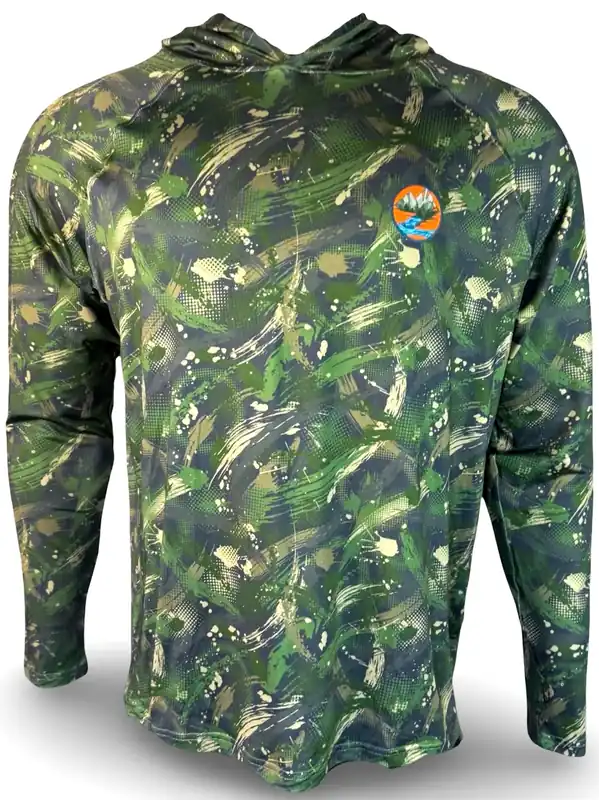 Backcountry Skinz Solarflexz UVPro Hoody Forest Surge Camo- S