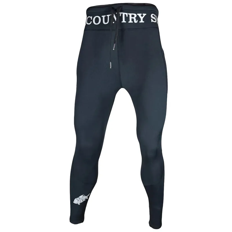 Backcountry Skinz AIRBLITZ™ Perforated Neoprene Wet Wading Leggings Unisex Pitch Black- S