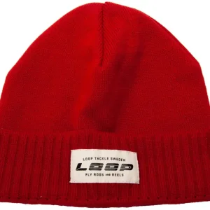 Loop Logo Beanie Red-