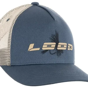 Loop Fly Trucker Cap blue gray-