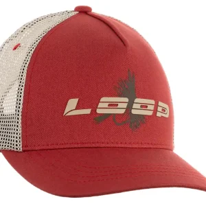 Loop Fly Trucker Cap burnt russet-