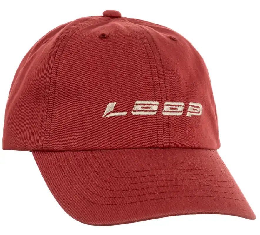 Loop Logo Dad Cap burnt russet-