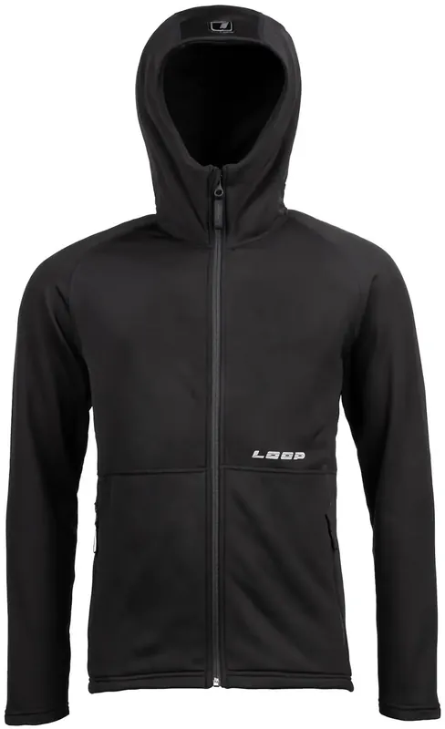 Loop Rosto 2.0 Full Zip Hoody soft black- M