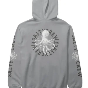 Salty Crew Tentacles Hooded Fleece shark skin- S