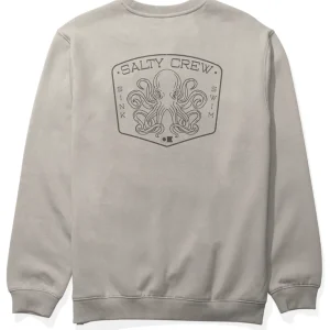 Salty Crew Tako Club Crew Fleece stone-                                                                                                                                                                                                                        S