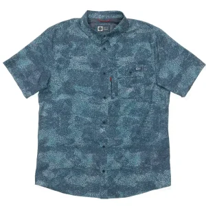 Salty Crew Flagship UV Button Up Shirt dark navy- S