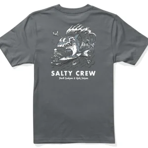 Salty Crew Surf Shark BoysSS T-Shirt charcoal-                                                                                                                                                                                                                        S