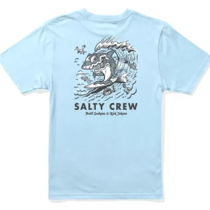 Salty Crew Surf Shark BoysSS T-Shirt clear sky-                                                                                                                                                                                                                        S