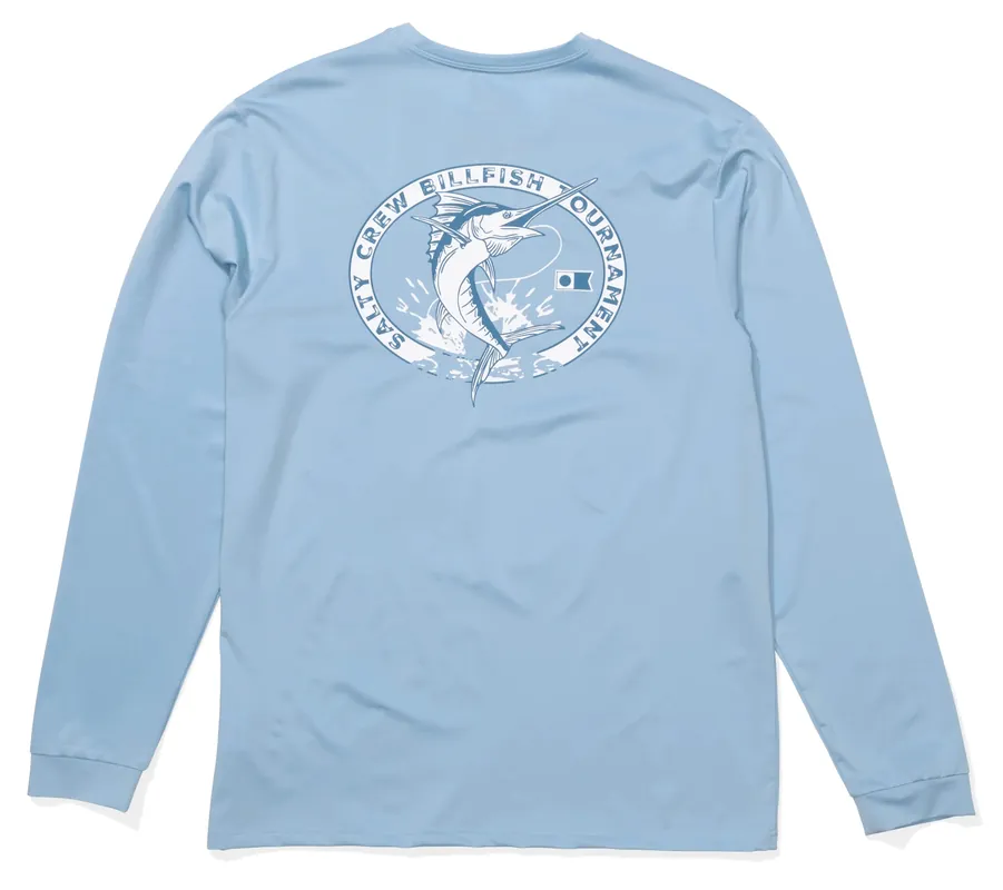 Salty Crew Shootout LS Sun Protection Shirt clear sky- S