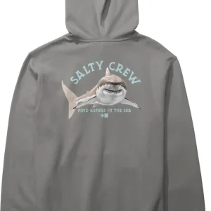 Salty Crew Lurking Fleece charcoal- S