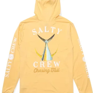 Salty Crew Tailed Hood Sun Protection Shirt light orange-                                                                                                                                                                                                                        S